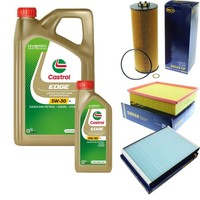 SCT Inspektionspaket 6L Castrol 5W-30 FüR VW Passat Variant 2.5 TDI Skoda