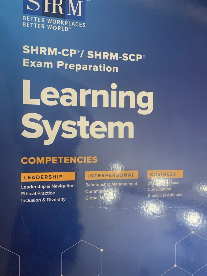 Sistema de aprendizaje SHRM-CP/SCP 2025 **ARTÍCULO NUEVO** Foto 3 de 4