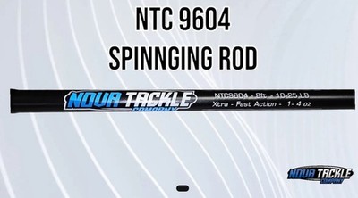 Nova Tackle NTC 9604 8  10-25lb Lake Trout/Salmon Jigging Rod