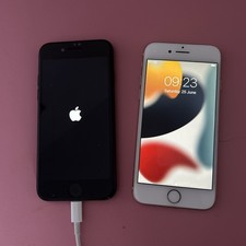 iPhone 7 Black and iPhone 8 White. Pre-owned ready to use. 