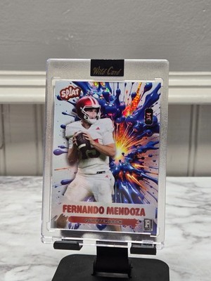 2026 Wild Card Splat Fernando Mendoza SMB-B0a3-FM4 3/4 /4