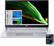 Acer Swift 3 Intel Evo Thin & Light 14.0 in Full IPS i7-1165G7 Iris Xe 8GB RAM