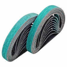 20 Pack 1/2" x 12" Knife Sharpener Sanding Belts for Official Work Sharp Knif...