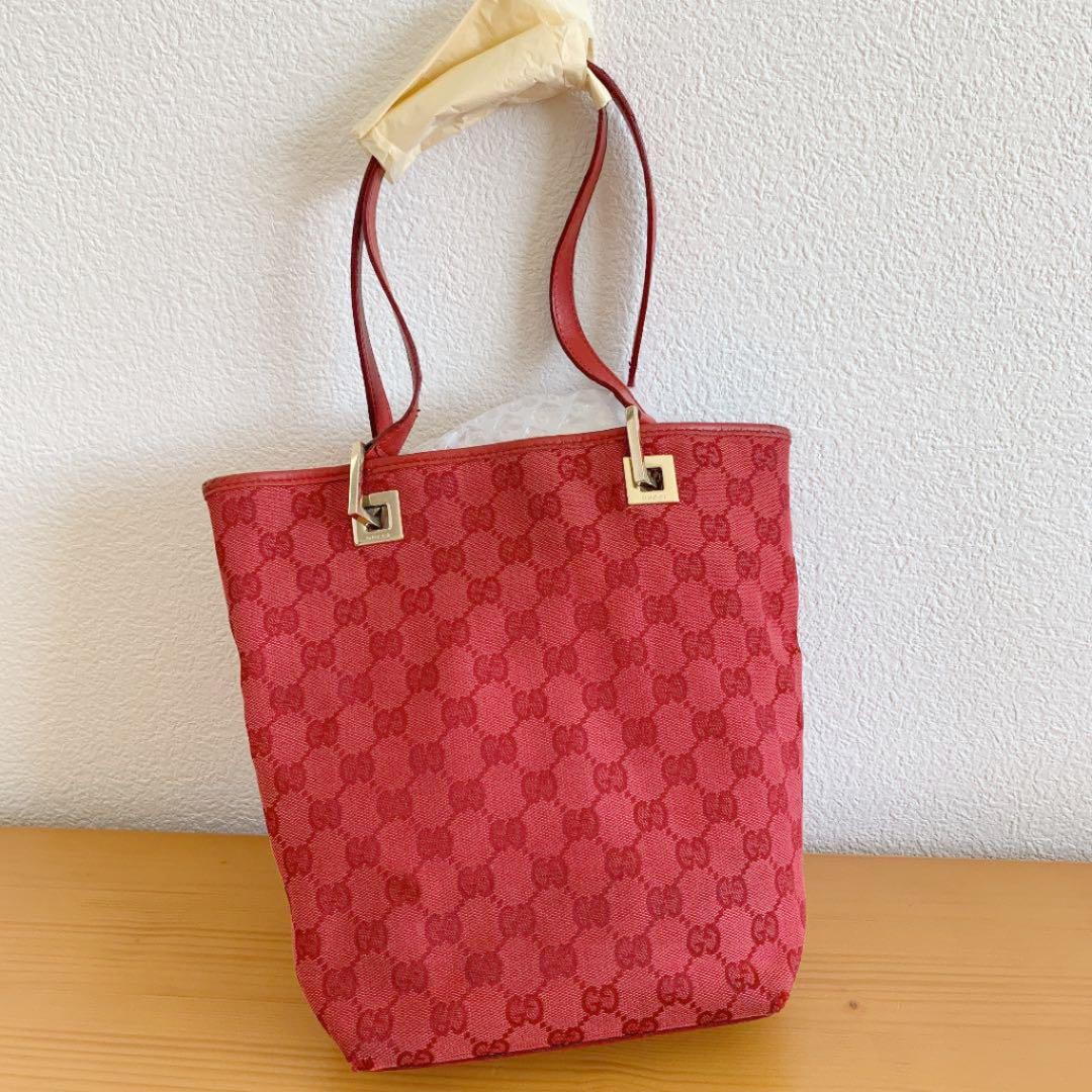 GUCCI GG Monogram Canvas Tote Bag Authentic Japan Import