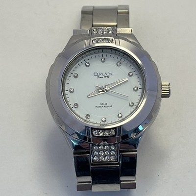 Omax Women's Silver Analog Metal Strap - o8651a-03 - Watch