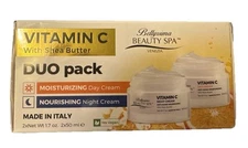 Bellyssima Beauty Spa Vitamin C Anti Aging Nourishing Day & Night Cream W/ Shea