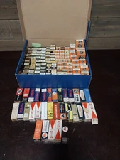 Vintage Lot Of Over 100 Electric Radio Tubes Many Different Brands