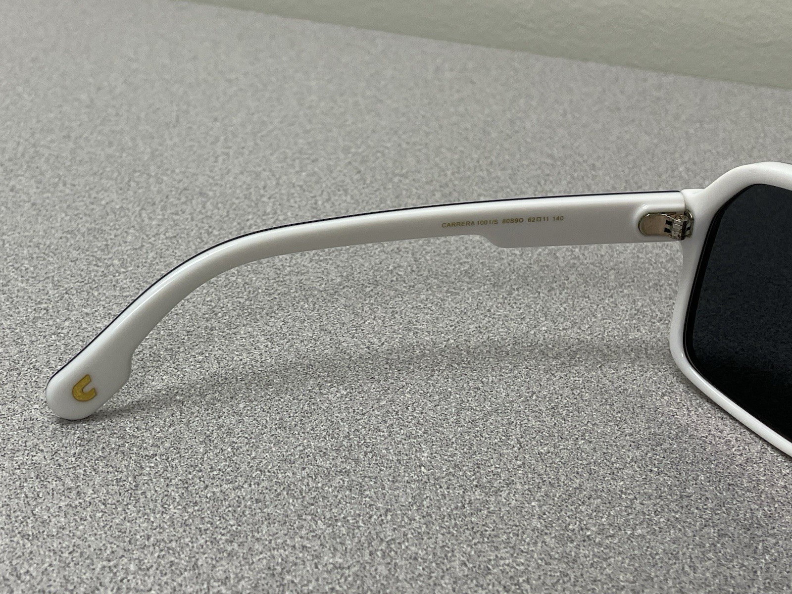 Carrera 1001/S 80S 9O Rectangular Sunglasses Whit… - image 6