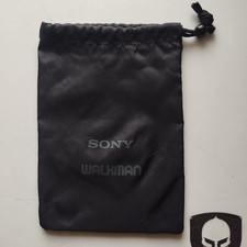 Sony Black Portable Bag For MD Player or Cassette Player Used
