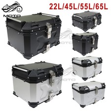 22l45l55l65l Aluminum Motorcycle Trunk Tour Tail Box Luggage Storage Top Case 22l45l55l65l Aluminum Motorcycle Trunk Tour Tail Box Luggage Storage Top Case