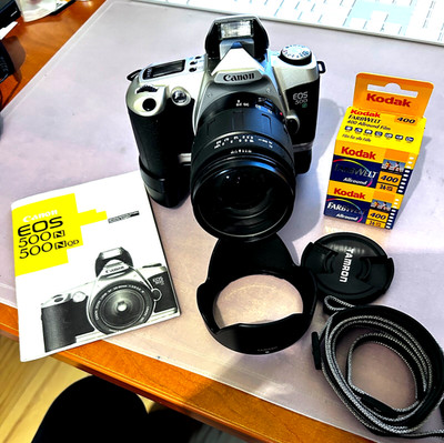 Canon EOS 500 N   Spiegelreflexkamera  mit TAMRON AF IF 28-105mm 1:4-5,6  62