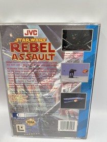 Star Wars: Rebel Assault (Sega CD, 1993) Complete with Manual 