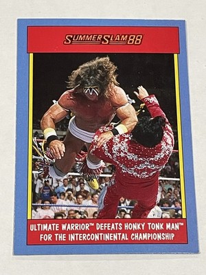 2017 Topps WWE Heritage Wrestling Thirty Years of SummerSlam - Ultimate Warrior