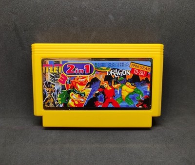 Battletoads game cartridge dendy 8 bit 