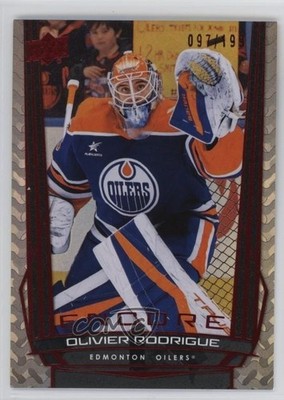 2025 Upper Deck Series 2 Encore Red /199 Olivier Rodrigue #E-143 Rookie RC 1jz3