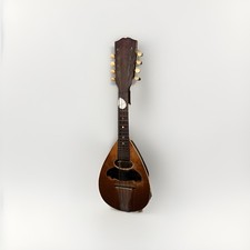 Washburn 'Tater Bug' Antique Wooden Mandolin 1890s/1900s 8 String Bowl Back