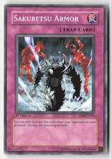 Yugioh - Sakuretsu Armor SD8-EN034 1st Edition - Structure Deck: Lord of the Sto