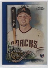 2022 Topps Allen & Ginter Chrome Blue Refractor 46/150 Drew Ellis #152 0q3