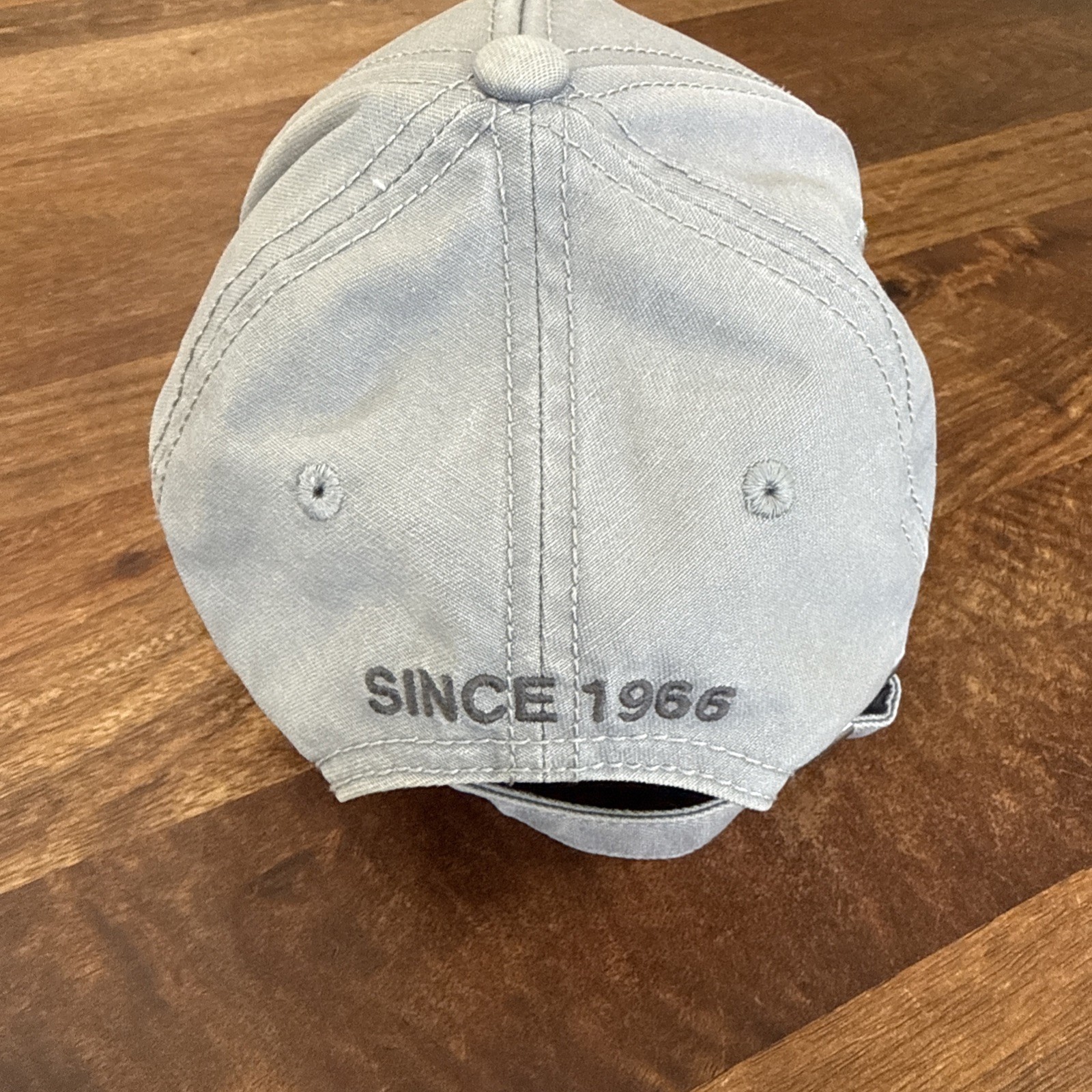 The North Face Solid Gray Cap, Adjustable, Unisex… - image 4