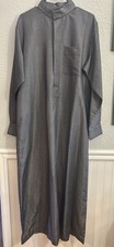 TWO LAWUNG Adult Men's Modern Design Arabian Jubbah Set Of 2 Large NWT