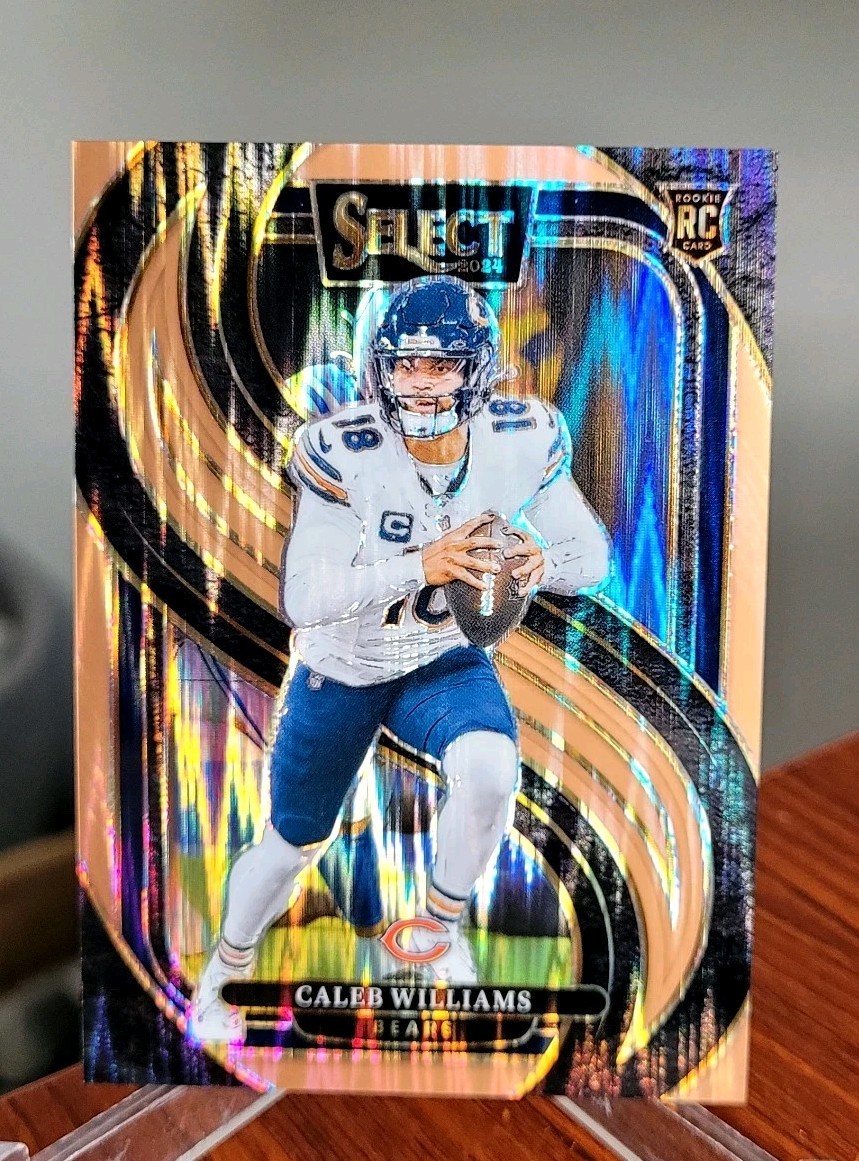 Caleb Williams 2024 Panini Select Copper Prizm 138/299 Premier RC Bears #114