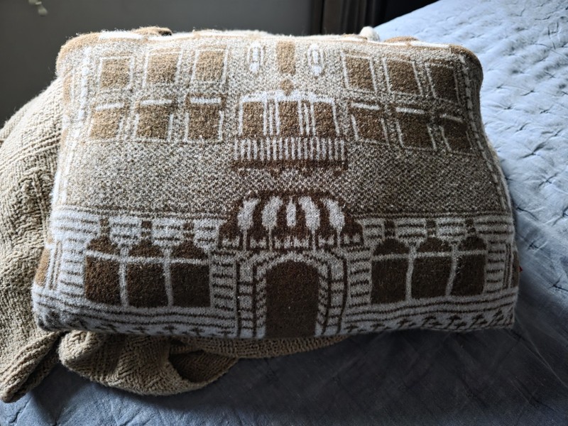 DONNA WILSON LIMITED EDITION WOOL PILLOW FEATHER INSERT