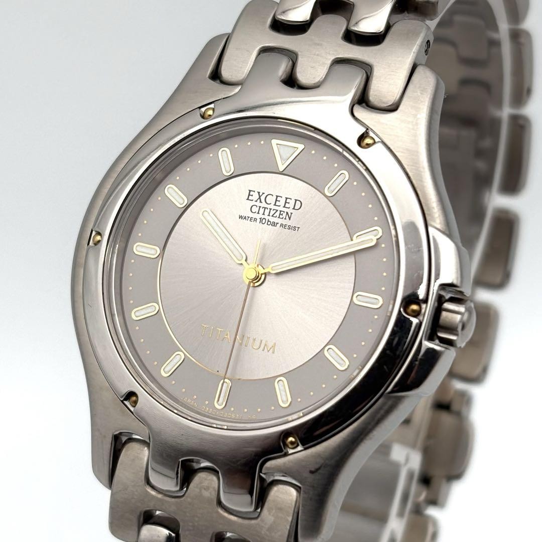 Citizen Exceed Euros Titan Men's Quartz Watch