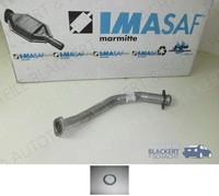 Imasaf Auspuff Hosenrohr für Mitsubishi Pajero I Canvas Top 2.3 TD+2.5 TD 84-89