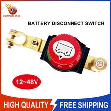 Battery Kill Switch 275a Clamp Top Post 12v-48v For Car Truck Rv Boat