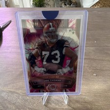 Topps 2024 Resurgence Joe Thomas Crimson Surge Refractor #21 /199 Browns