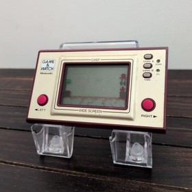 Nintendo Game Watch Chef Handheld Console Boxed Vintage Classic Rare