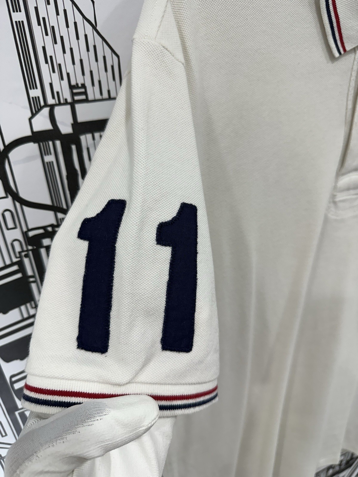 Rugby Ralph Lauren Big Kicker Polo White L image 4