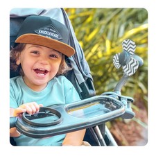 Nuby Cool Baby Clip On Fan for Strollers Car Seats and Play Yards Grey