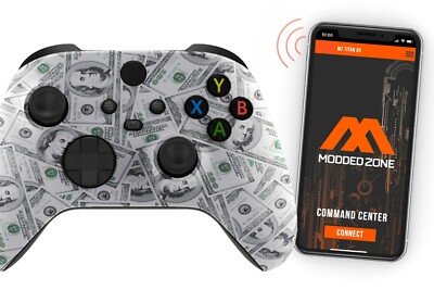Benjamins 100 Xbox One Series S|X SMART Custom Rapid Fire Modded Controller FPS