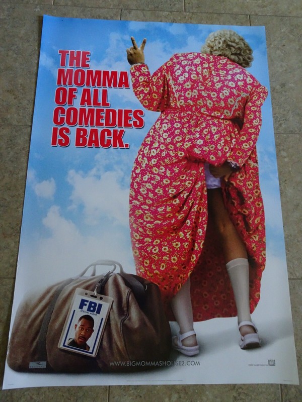 BIG MOMMA'S HOUSE 2 - MOVIE POSTER WITH MARTIN LAWRENCE