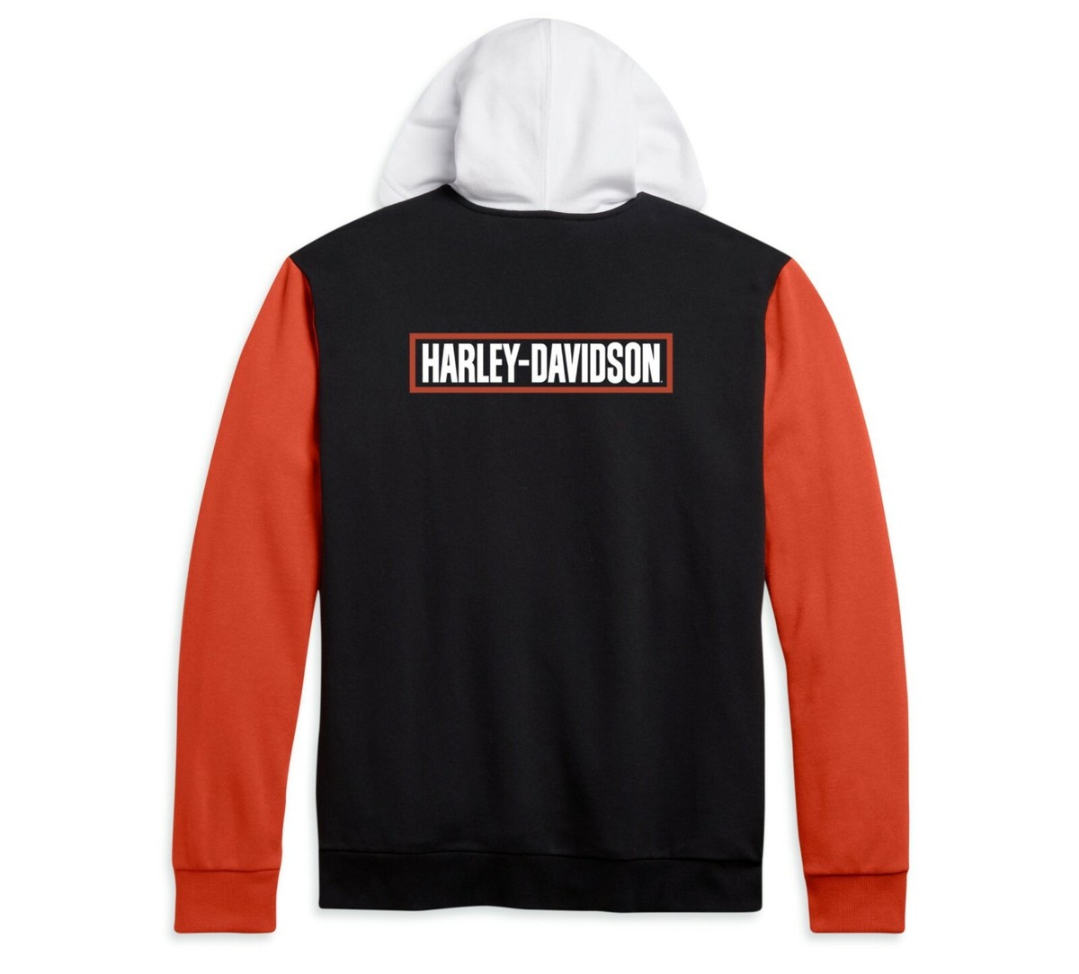 Harley-Davidson Men's Colorblock Full Zip Hoodie - 96161-21VM | eBay
