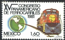 Mexique 1770 neuf 1981 congrès de chemin de fer