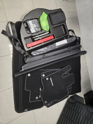 12 tlg GLS X167 A167 Super Set Mercedes Netz Trennnetz Gepäcknetz  Netztrennwand - Bild 1 von 4