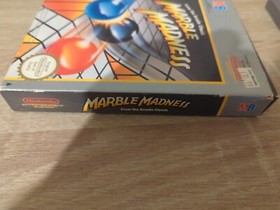 Nintendo NES Game Marble Madness- Boxed But No Manual PAL TESTED & WORKING