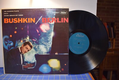 Joe Bushkin his piano and orchestra Bushkin Spotlights Berlin LP Capitol Mono