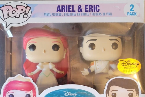 Funko POP The Little Mermaid Disney Treasures Exclusive Ariel & Eric 2 Pack