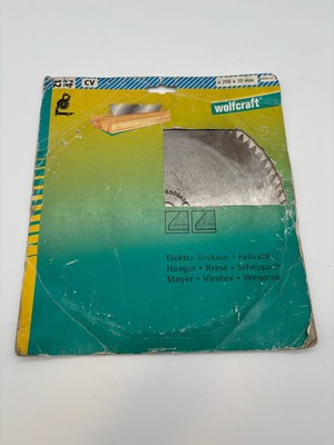Wolfcraft Sägeblatt abgestimmt auf Arbeiten mit Kapp und Gehrungssägen 250x20mm