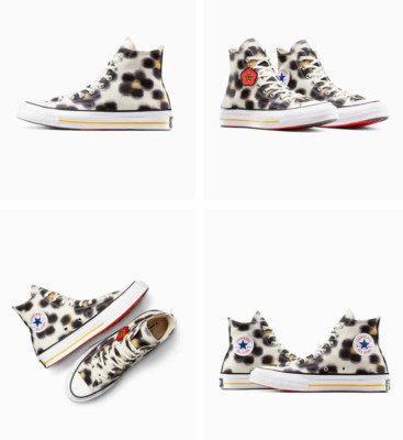 NEW MEN'S Converse x Kenzo Paris Chuck 70 Hi A14788C Shoes Wonka Leopard