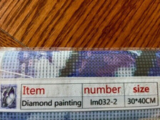 Diamond Painting Kit Featuring A Butterfly And Floral Pattern, Factory Sealed