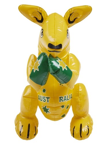 Maillot Vintage ARL Kangourous Australiens – Rugby, Taille L, Occasion, Couleur Verte