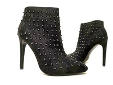 Scarpe da donna elegante stivali stivaletti con tacco alto a spillo sexy plateau