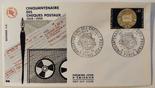 Enveloppe premier jour  de 1968 du timbre n°1542
