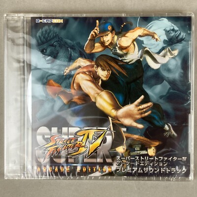 NEW Street Fighter IV Super Arcade Edition Character Themes Soundtrack CD