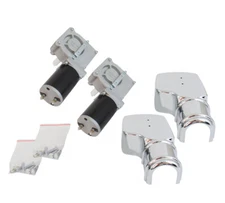 900W 90:1 Dump Truck Tarp Motor with Chrome Cover (1 Year Warranty)