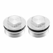 Aluminium Fork Tube Caps Bolts For M34x1.5mm 38mm Motorcycle Preload